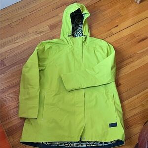 Pendleton Lime Green Rain Slicker with Hood